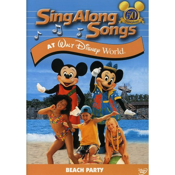 Sing Along Songs Beach Party At Walt Disney World Dvd Walmart Com Walmart Com