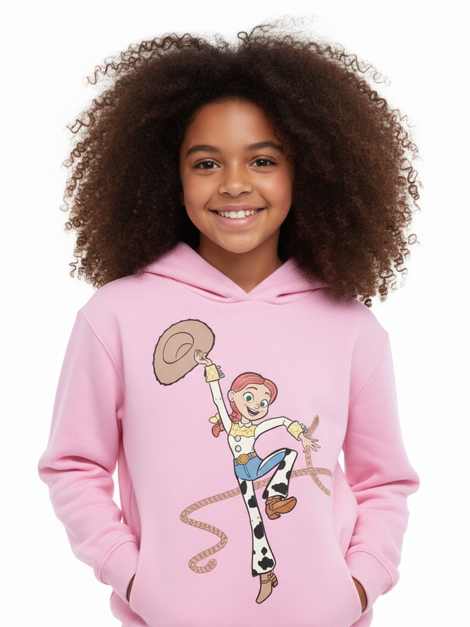Toy Story Jessie Little and Big Girls Graphic Hoodie, Sizes 4-16
