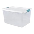 thumbnail image 2 of Caja Plástico Sterilite 61 L Transparente Con Tapa, 2 of 3