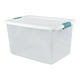 thumbnail image 2 of Caja Plástico Sterilite 61 L Transparente Con Tapa, 2 of 3