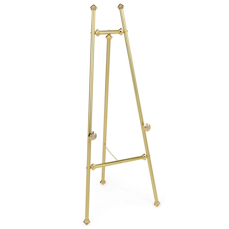  2Psc 46.5”H Gold Floor Easel Stand for Display with