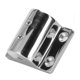 thumbnail image 4 of Boat Hand Rail Fitting 316 Stainless Steel Marine Yacht Handrail Rectangle Stanchion Base 7/8in Hole, 4 of 4