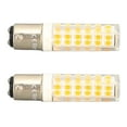 thumbnail image 1 of Bombilla LED de luz cálida, 2 bombillas LED BA15D, bombilla LED de base de bayoneta BD, tecnología avanzada, 1 of 12