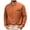 Orange, variant on Kaemgyyd Men's Cotton Linen Shirts Casual Button down Long Sleeve Tops Fashion Color Block Collar Spring Clothes with Pocket
