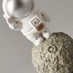 thumbnail image 4 of Estatuas de Escultura Estatuil Adorno Decoración Del r Accesorios de Escritorio Baoblaze figuritas de astronauta, 4 of 7