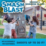 Squirrel Products Smash Blast Pro Rapid Fire Air Cannon Vortex Blaster - Blue