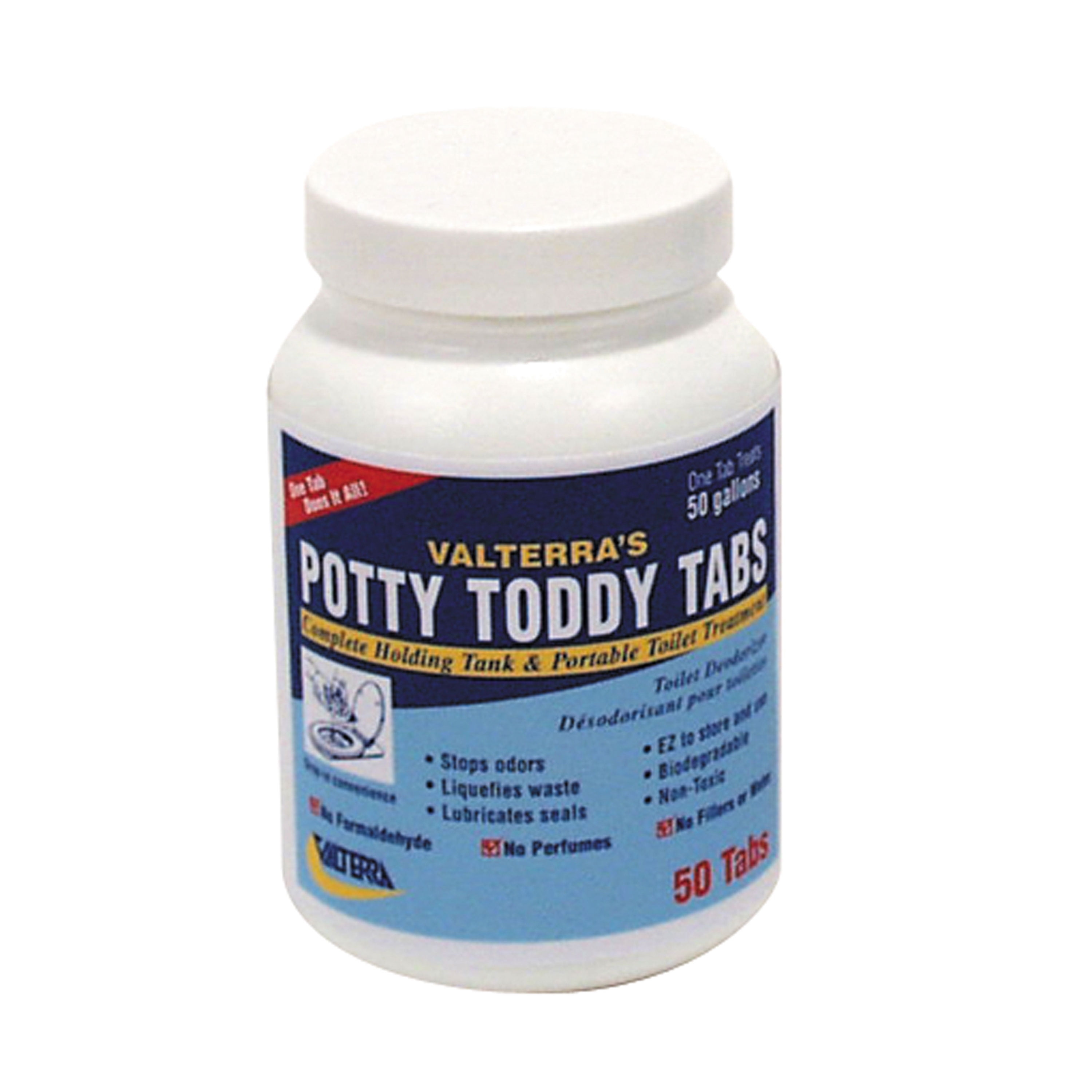 Holding Tank Deodorant RV Potty Toddy Tabs 