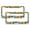 Pattern-434, variant on License Plate Frame Tropical Leaves Auto Decorative Frames Cars Protector Cover Holder 2 Pieces Tropical Green Plant Quality Aluminum License Plate Frames for Us Standard Vehicles