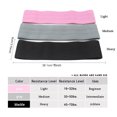 thumbnail image 3 of Bandas Resistencia 3pcs Ejercicios Entrenamiento para Ejercicio () Black, 3 of 6