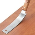 thumbnail image 4 of Japanese Style Hand Saw Stainless Steel Pull Saw 12 Inch Flush Cut Saw with Non-slip Wooden Handle Sharp Teeth Handheld Trim Saw Woodworking Plastic Cutting Tool for Cross-cut Rip-cut Sla, 4 of 8