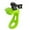 Green, variant on 360° Rotation Silicone Mount for Hero, Insta360, DJI Osmo Action Cameras Multiple Scenes Application