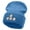 Sky Blue, variant on Gamer WASD Embroidered 12 Inch Long Knitted Beanie - Dk Grey OSFM