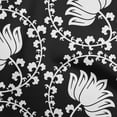 thumbnail image 1 of oneOone Velvet Black Fabric Asian Block Sewing Craft Projects Fabric Prints By Yard 58 Inch Wide, 1 of 4