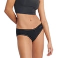 thumbnail image 4 of Sloggi Calzoncillos para mujer, pack de 6 - GO Crush Mini C6P, pantalón, algodón elástico Negro/Azul XS (X-Small), 4 of 7
