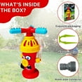 thumbnail image 6 of BJBSJSZ Water Sprinklers Outdoor Toy for Kids, Fire Hydrant Toddler Play Equipment Outside Activities for Attaches to Garden Hose Fun Toys for 3 4 5 6 7 8 Year Old Boys Girls Gifts, 6 of 9