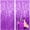Purple, variant on 3 Pack 3.3 x 9.8 Feet Foil Fringe Curtains, Blue Metallic Tinsel Door Curtains Photo Booth Backdrop for Wedding Birthday Bridal Shower Baby Shower Bachelorette Party Decorations