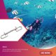 thumbnail image 2 of Perno desmontable de acero inoxidable Gancho giratorio Buceo profundo Hombres Mujeres Al aire libre Submarino Deportes acuáticos Ganchos Gadgets BCD Ganchos dobles, 2 of 4