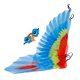 thumbnail image 5 of 1 conjunto de vestuario de cosplay para niños loros de tumba de la capa de ala de alas con juego de sombreros, 5 of 8