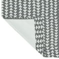 thumbnail image 4 of Eclipse Naya Geometric Thermaweave Blackout Rod Pocket 37 x 84 Curtain Panel in Grey, 4 of 5