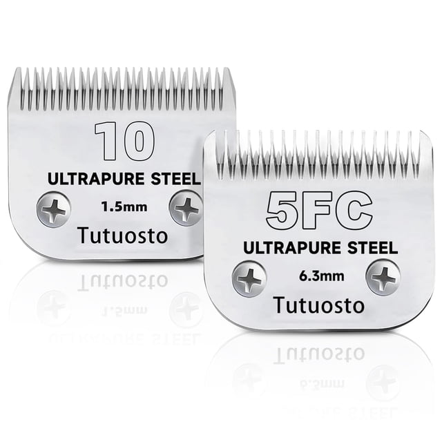 Cuchillas de repuesto para el cuidado de mascotas Tutuosto de Clipper Blades