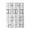 C, variant on YuanGuangQ Waterproof Shower Curtain for Bathroom, PEVA Quick Dry Plastic Curtain with 6 Hooks, Bathtub Stall Divider for Hotel RV