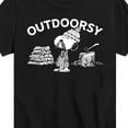 thumbnail image 3 of Peanuts - Outdoorsy Snoopy - Toddler & Youth Short Sleeve Graphic T-Shirt, 3 of 6