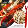 thumbnail image 5 of 20Pcs Crab Legs Crackers - Crackers Picks Tools Set for Lobster, Crab, Crawfish, Prawns, Shrimp, Easy Opener Shellfish Picks Knife, Seafood Tools, 5 of 7