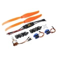 thumbnail image 1 of Motor Sin Escobillas Hugo 1000kV 40A ESC Piezas de Aviones RC, 1 of 10