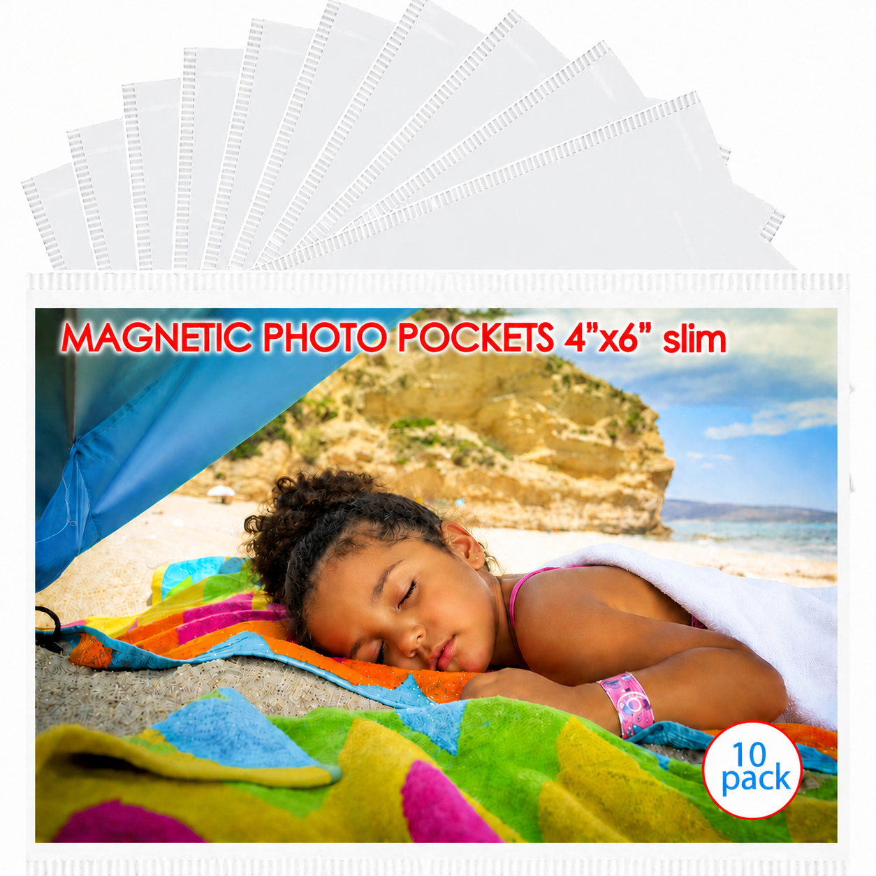Photo Booth Frames Magnetic 4x6 Acrylic Picture Frames for