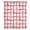 Red, variant on Sage Green Buffalo Plaid Sheer Curtains 45 Inches Long, Farmhouse Check Stripes Geometric Light Filering Curtains, Breathable Simi Curtain Privacy Drapes for Kitchen Bathroom Small Window Treatment