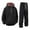 Black, variant on Xzbqbs Sweat Suits Men Tracksuits 2 Piece sets Athletic Jogging suits Casual Outfits for men Quarter Zip Hoodies and Sweatpants