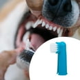 thumbnail image 2 of VSFAOV Pet Toothbrush Dog And Cat Brushing Teeth Cleaning Finger Toothbrush Dog And Cat Pet Supplies Toothbrush Grooming Accessories Dogs Dog Pannier Rear For Small Dogs, 2 of 5