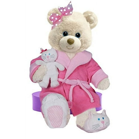 UPC: 0793666258501 | First and Main Recuperate Kate Get Well Plush Bear with a Small Kitty 10 Inch