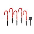 thumbnail image 2 of KOYPTL Christmas Decorations for Outdoor 5-In-1 Solar Ground Stake Lights Snowman Design With Scarf Hat Candy Cane Outdoor Xmas Decor for Yard Lawn Garden Patio Holiday Ambiance Lights, 2 of 6