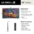 thumbnail image 2 of LG 65 inch Class QNED84B Series 4K Mini LED evo AI Smart webOS TV, 2 of 7