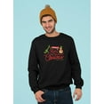 thumbnail image 2 of Have A Merry Christmas Design Sweatshirt Men -Image by Shutterstock, Male 3X-Large, 2 of 4
