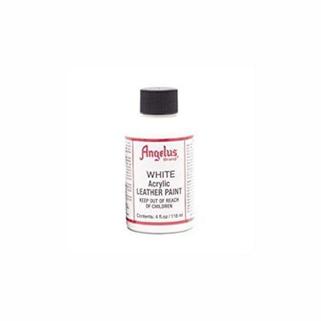 Angelus Leather Paint 4 Oz White - Walmart.com