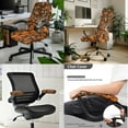 thumbnail image 2 of Xoenoiee Deer Camo Forest Print Office Chair Cover with Armrest Covers, 3 PCS Stretch Desk Chair Cover Gaming Chair Covers Washable Computer Chair Slipcovers, Small, 2 of 6