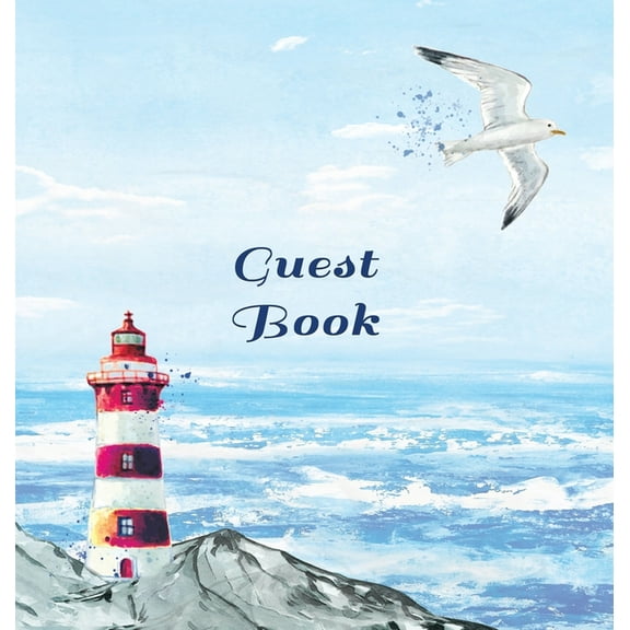 GUEST BOOK FOR VACATION HOME, Visitors Book, Beach House Guest Book, Seaside Retreat Guest Book, Visitor Comments Book.:, (Hardcover)