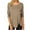 Beige, variant on Zanvin Fall Shirts Sales ! Women's Fashion Solid Color Loose T-Shirt Long Sleeve Blouse Round Neckline Casual Tops, Green, L