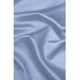 thumbnail image 2 of K54 Thermal Panel Slate Blue solid color 1 Panel Grommets Kitchen Tier Window Curtain 3 Layered Thermal Heavy Thick Insulated Blackout Drape Treatment Size 28" Wide X 54" Length, 2 of 3