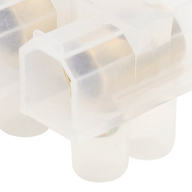 Bloque de conector de cable, tira de bloque de terminales de 50 piezas Conector de cable de bloque de terminales retardante de llama Tecnología de vanguardia VoborMX herramienta