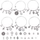 thumbnail image 1 of Kit para hacer pulseras expandibles de bricolaje, brazaletes de alambre ajustables con dijes expandibles para mujeres, fabricación de joyas de acero inoxidable con instrucciones., 1 of 7