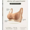 thumbnail image 5 of HVOBTTY Womens Everyday Basic Sleeping Bras, Bras for Women, Women's Bra-thin Cup No Steel RingUnderwear Gathered Sleep Bra Khaki, M, 5 of 5