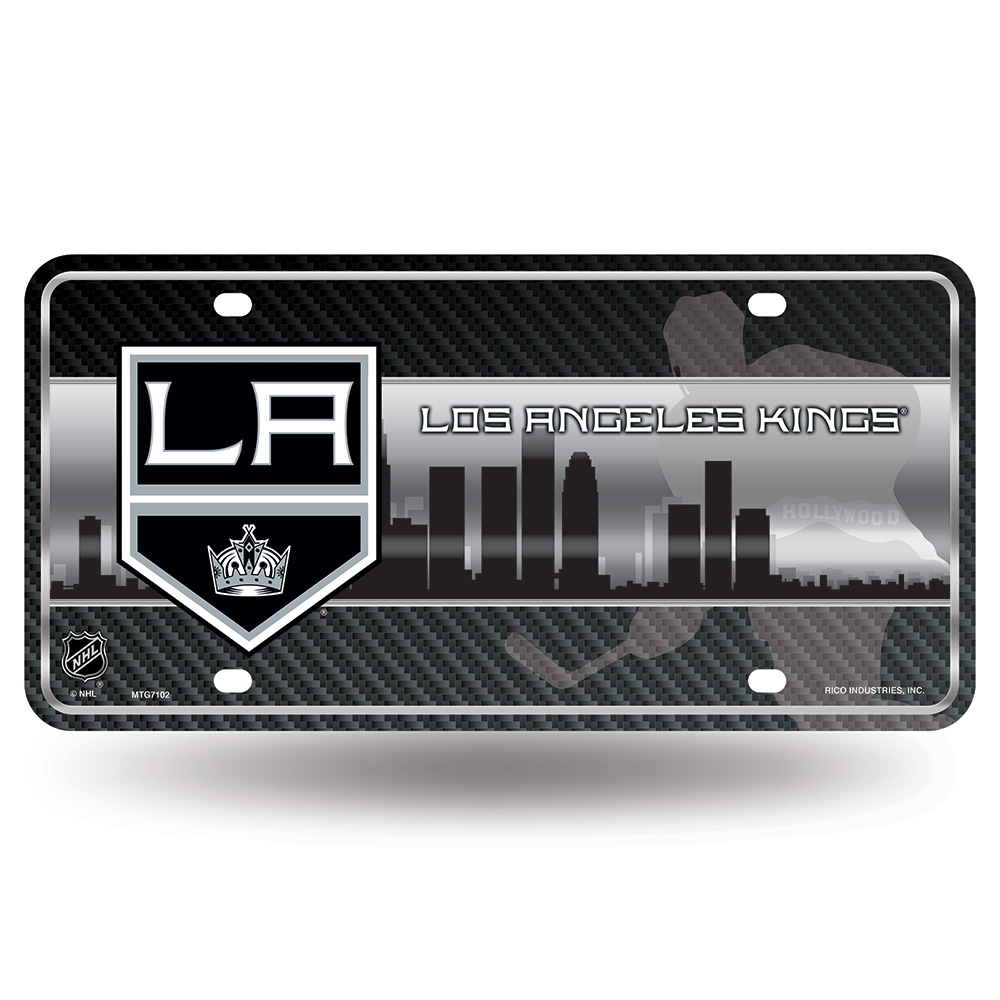 Los Angeles Kings NHL Metal Tag License Plate