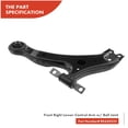 thumbnail image 2 of Geelife Front Right Control Arm & Ball Joint Assembly for Toyota Camry Highlander Lexus, 2 of 7