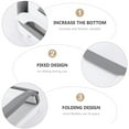 thumbnail image 3 of RENACLIPY 1PC Kitchen Garbage Can Plastic for Garbage Collection Home Use, 3 of 8