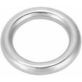 thumbnail image 5 of Stainless Steel Metal O Ring, 50mm/2" ID Thick 12mm Round Welded O Rings Buckles Metal Loop for Yoga, Dog Leash, Chain, Macrame, Hanging Slings Rope, Climbing Grear, Hammock, Fitness$$Plumbing & HVAC, 5 of 8