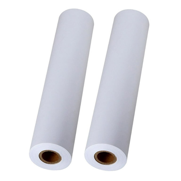 2pcs Drawing Paper Rolls Kids Graffiti Art Paper Craft Paper Roll Wrapping Paper for Home School (4.5m), Size: 450x45x0.1cm