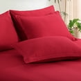 thumbnail image 3 of Aisbo King Size Comforter Set 7 Piece, Red Bed in a Bag King, Soft Bedding Set with Fluffy Down Alternative Seersucker Comforter, Sheets, Pillowcases & Shams., 3 of 10